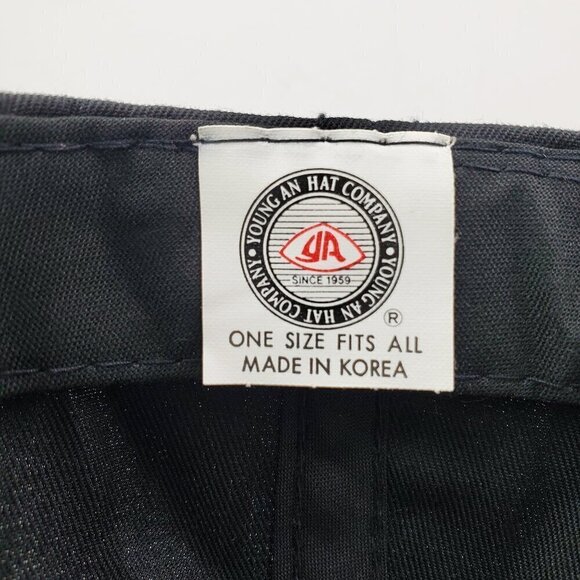 Chicago Bulls Three-Peat Snapback Hat Vintage 1993 World Champions Youngan NWOT - Picture 5 of 13